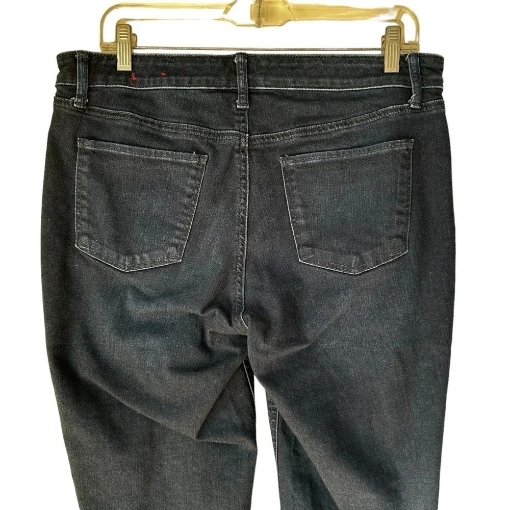 Talbots Flawless Five-Pocket Blue Denim Jeans, Slim Ankle, 12P